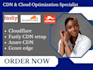 optimize CDN, cloud, caching and website speed with cloudflare, fastly and azure