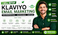 setup shopify klaviyo email flows and automation