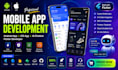 do mobile app development andriod app ios app ai chatbot flutter developer