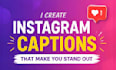 create engaging instagram captions and viral hooks