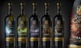 design luxury wine, whiskey, vodka, gin and beer bottle labels