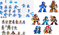 create custom mega man and mario pixel art sprites and animations