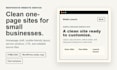 build a clean responsive website for your small business