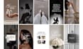 design minimal canva templates for instagram,  reel, post, story