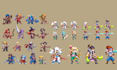 create custom pixel game character sprite, animated sprite sheets in 8bit, 6bit