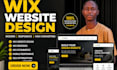 build wix website wix website development wix website redesign wix studio
