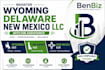 register wyoming delaware new mexico llc with ein
