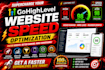 optimize gohighlevel mobile speed and page performance ghl