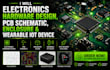 eclectronics hardware design, pcb schematics, enclosure and wearable iot device