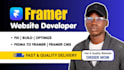 fix, design, or develop your framer website or landing page
