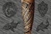 create your custom tribal polynesian tattoo sleeve