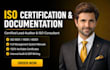 provide iso 9001, iso 14001, and iso 45001 certification and documentation