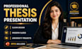 design thesis defense powerpoint and academic research presentation slides
