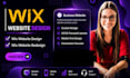 design wix website, redesign wix website, wix studio website