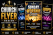 design professional church flyer, event flyer and poster