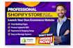 build a shopify website