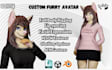 create custom vrchat avatar furry vtuber gmod 3d character 3d avatars