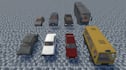 do low poly, stylised 3d vehicle models