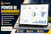 build interactive power bi dashboards and KPI reports
