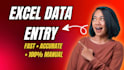 do data entry, copy paste, data input