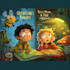create a magical childrens book cover illustration