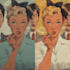 create authentic retro comic illustration