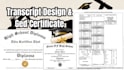 design college transcript, high school diploma, duplicate diploma and ged