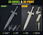create custom 3d models and stl files for 3d printing