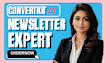 setup convertkit email sequences convertkit newsletter kit landing page expert