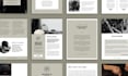hyperlinked luxury editorial canva workbook and digital planner
