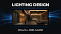 lighting design, dialux evo, agi32, autocad lighting layout and lux calculation