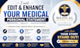 edit your medical personal statement