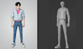 convert 2d image drawing concept art to high quality 3d model stl file print