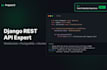 build a python django backend with websocket and postgresql