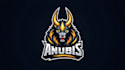 do awesome anubis head esport mascot logo