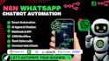 build n8n whatsapp chatbot, ai agent whatsapp automation, api integration n8n