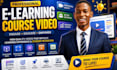 create engaging elearning videos, training videos and online courses