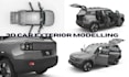 create 3d car models, rigging, animation, rendering, and full vehicle design