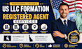 provide wyoming llc delaware llc with ein and registered agent service