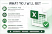 scrape website data into excel CSV or google sheets