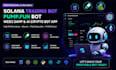 develop solana trading bot, pump fun bot, web3 dapp and ai crypto bot app