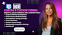 build high converting kartra website design clickfunnel design sales funnel