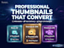 design high converting fiverr gig thumbnails and youtube thumbnails