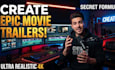 l create epic ai cinematic trailer, teaser, intro videos