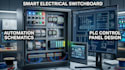 design smart electrical switchboard and automation schematic