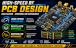 design high speed rf, multilayer, and controlled impedance pcb layout