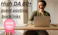 guest post backlinks with high da websites