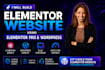 elementor pro, elementor website, elementor wordpress, wordpress website