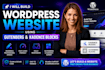 build wordpress website using gutenberg and kadence blocks