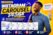 create canva instagram templates facebook ads instagram ads carousel post design